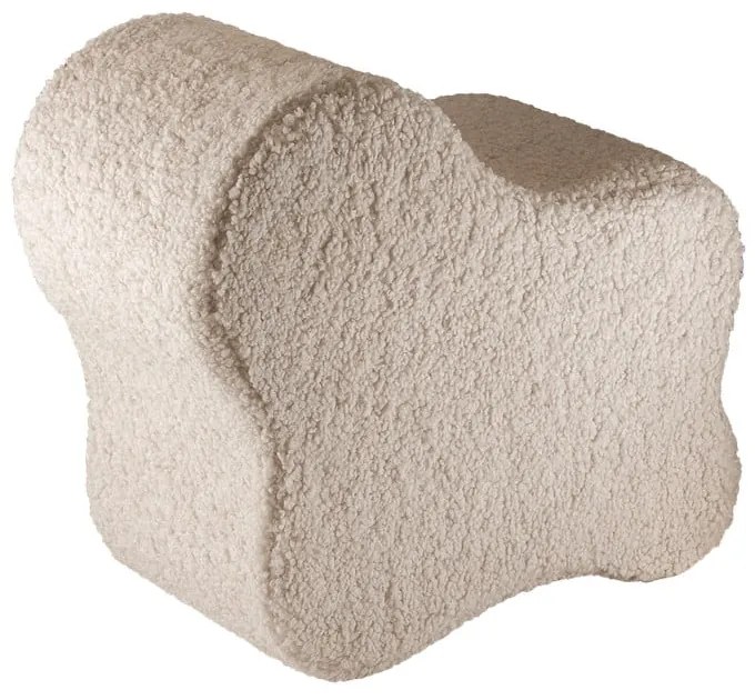 Светлокафяв детски пуф от букле Cloud – Wigiwama