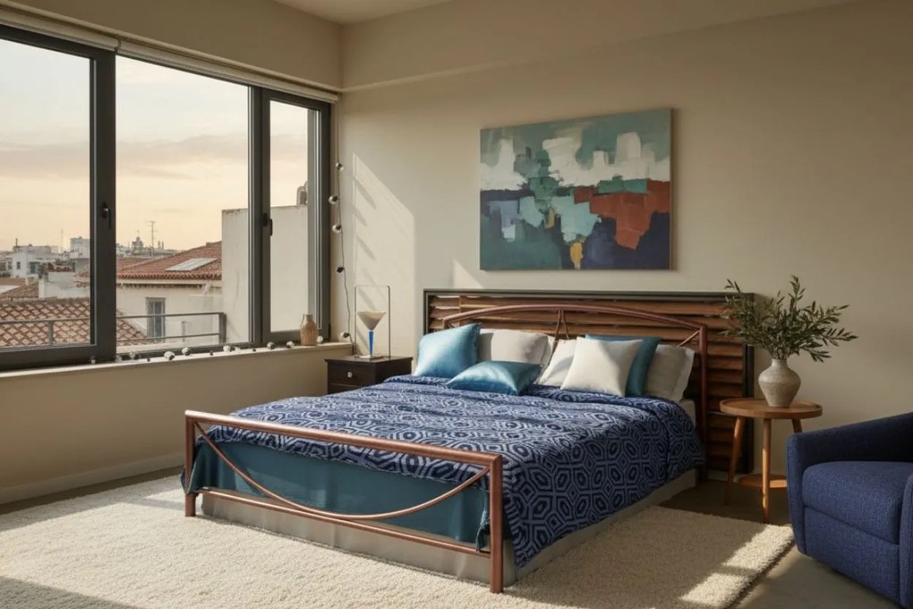 Легло Vicky-110x190-Brown Σφυρίλατο-Με ποδαρικό