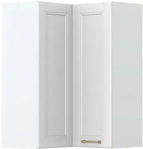 Висящ ъглов шкаф Tahoma V9-UG-2K-White matte