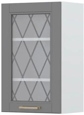 Висящ шкаф Tahoma V7-45-1KS with Витрина-Graphite