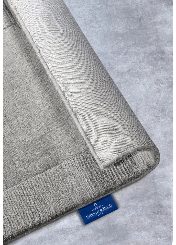Сив ръчно изработен вълнен килим 80x150 cm Charlotte – Villeroy&amp;Boch