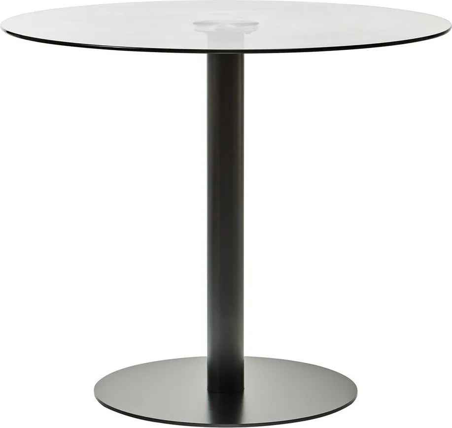Кръгла трапезна маса със стъклен плот ø 90 cm Metropolitan – Premier Housewares