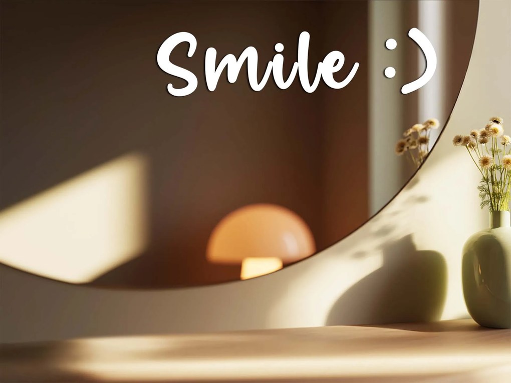 Стикер за огледало S21 – Smile 39x10