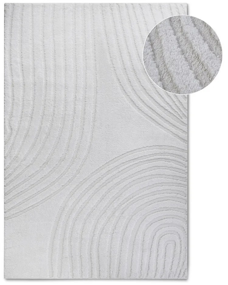 Кремав килим 200x280 cm Pigment Cream White – Elle Decoration