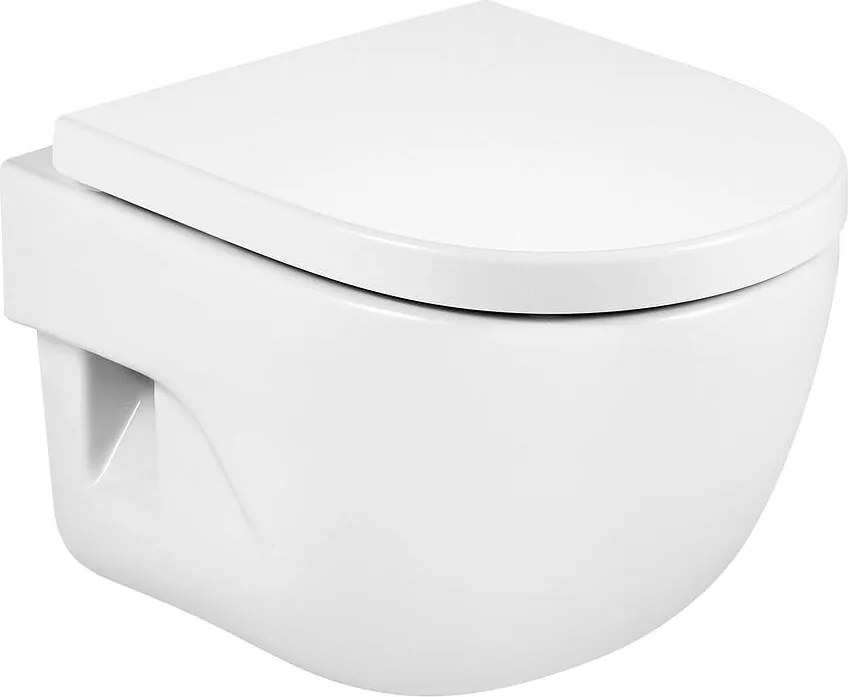 Конзолна тоалетна чиния  A346248000, хоризонтално оттичане, Compact, 36x48x40см