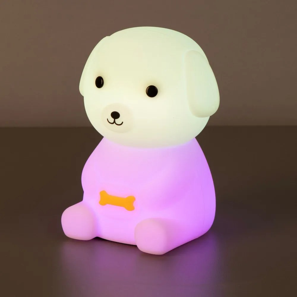 Бяла детска нощна лампа Leo – Fischer &amp; Honsel