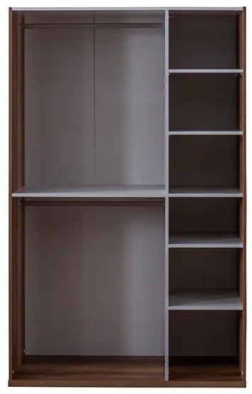 гардероб с три врати ZETT2MDF 134 сиво