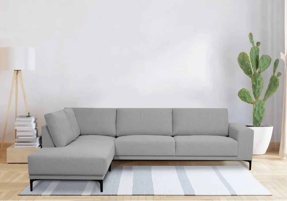 Сив ъглов диван (ляв ъгъл) Chile – Scandic