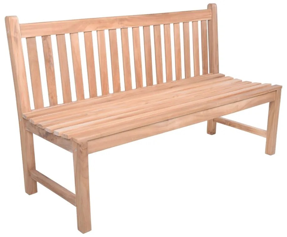 Градинска пейка от масивно дърво в естествен цвят Solo – Garden Pleasure
