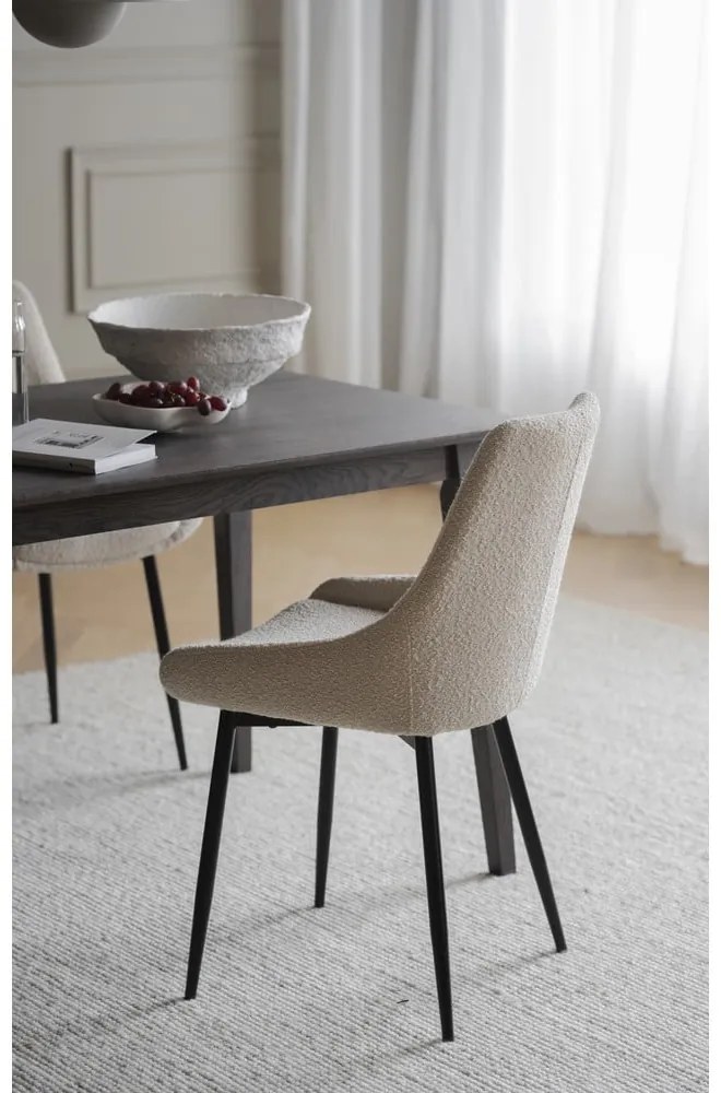 Бежови трапезни столове в комплект от 2 бр. Sierra – Rowico