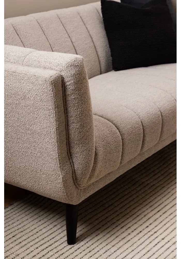 Бежов диван от плат букле 218 cm Tampa – Actona