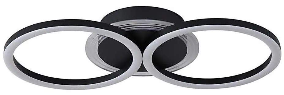 Searchlight 13651BK - димируемо LED осветително тяло CONTOUR LED/24W/230V 3000K