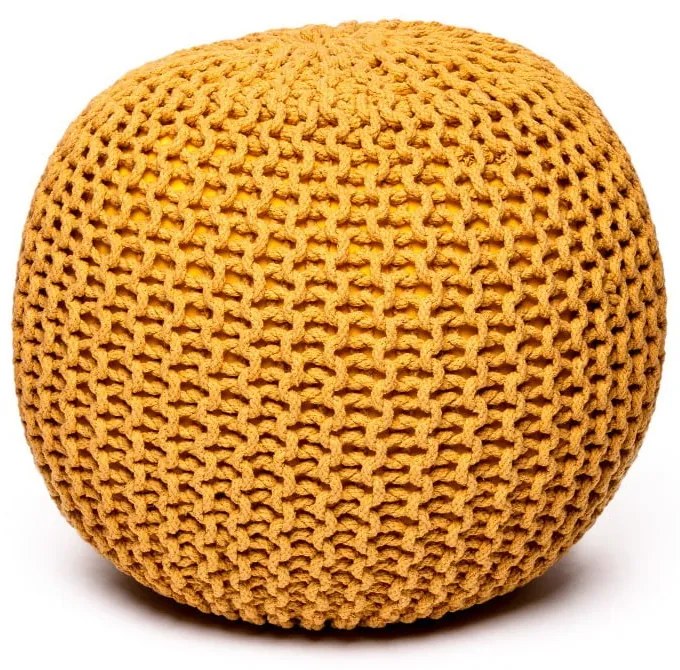 Горчично жълт диван Jagger pouf - Bonami Essentials