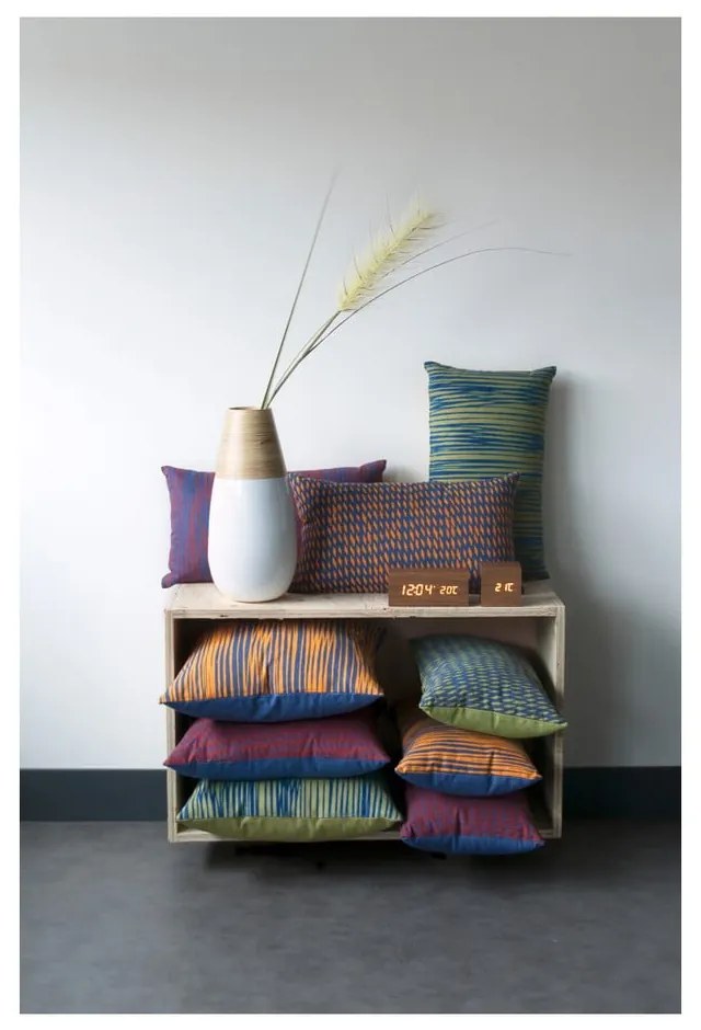 Будилник с дървен декор , 21 x 9 cm Tube - Karlsson