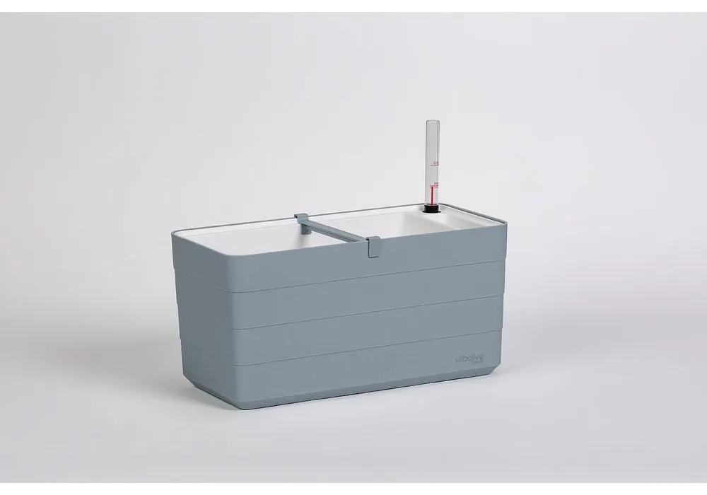 Пластмасова самополиваща се саксия за цветя 39,5 cm Berberis – Plastia