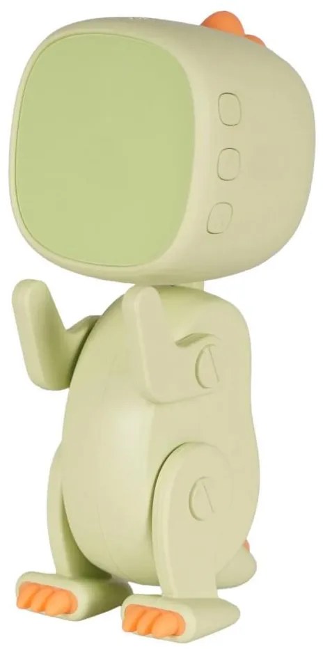LED Димируема детска малка нощна лампа с будилник ROBOT LED/1W/5V 1200 mAh