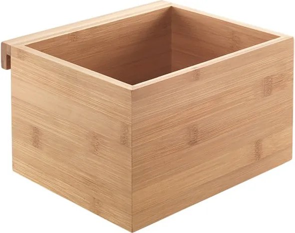 Бамбуков компонент - кутия за съхранение в естествен цвят 19x15 cm Mural – Metaltex