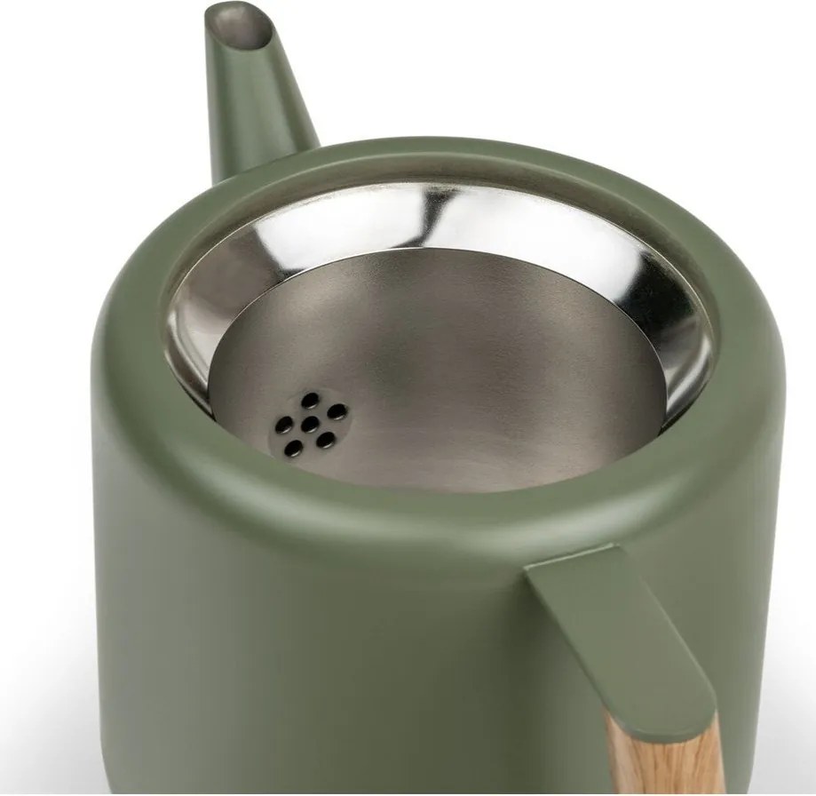 Зелен чайник от неръждаема стомана 1,1 l Duet Boston – Bredemeijer