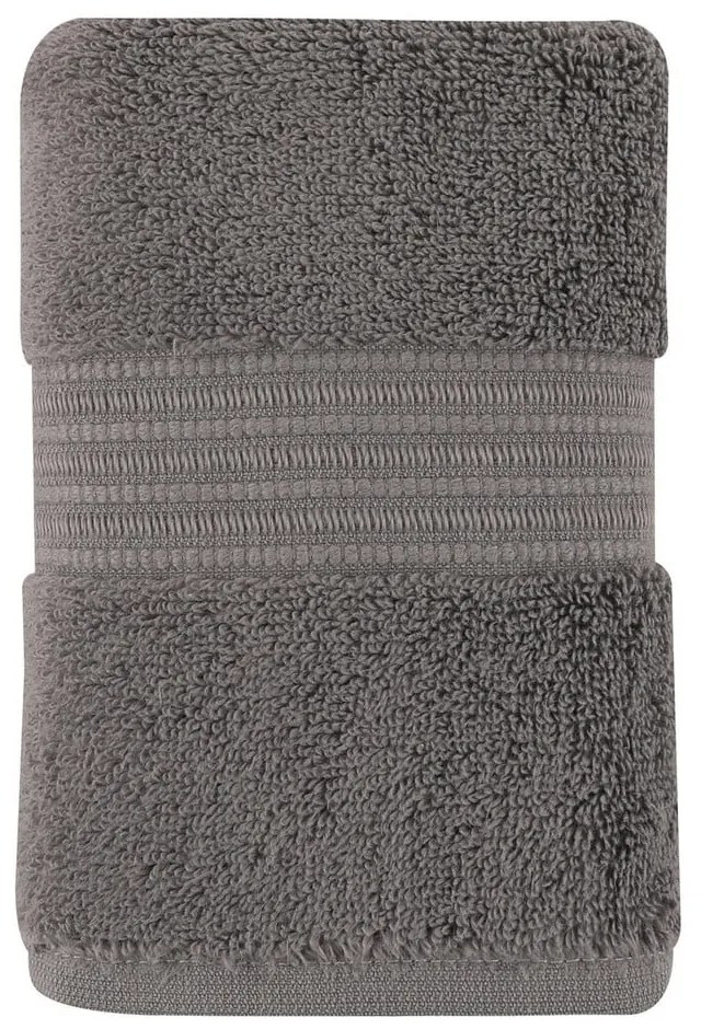 Тъмно сива памучна кърпа , 30 x 50 cm Chicago - Foutastic