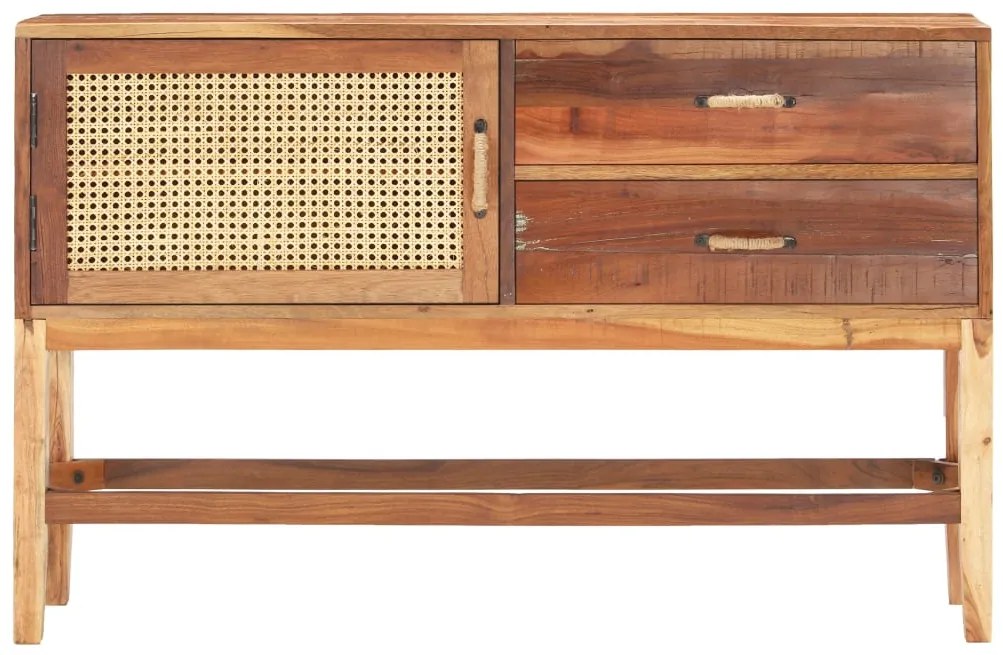288097 vidaXL Сайдборд, 118x30x76 см, регенерирана дървесина масив