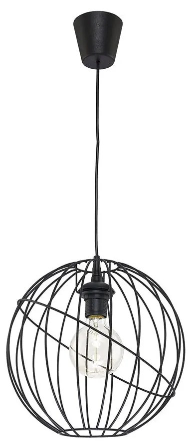 Полилей на верижка ORBITA BLACK 1xE27/60W/230V