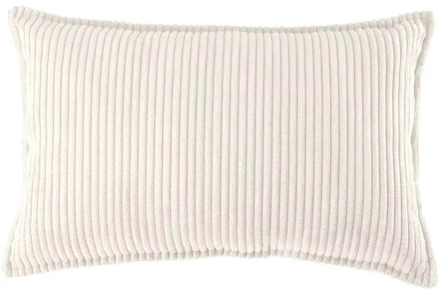 Кремава детска възглавница за диван от рипсено кадифе Bolster – Wigiwama