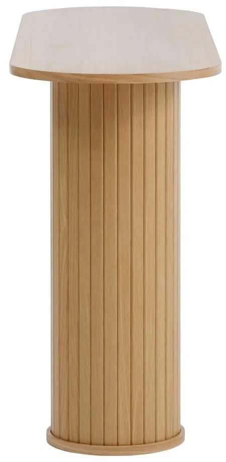 Конзолна маса в естествен цвят 40x130 cm Nola – Unique Furniture