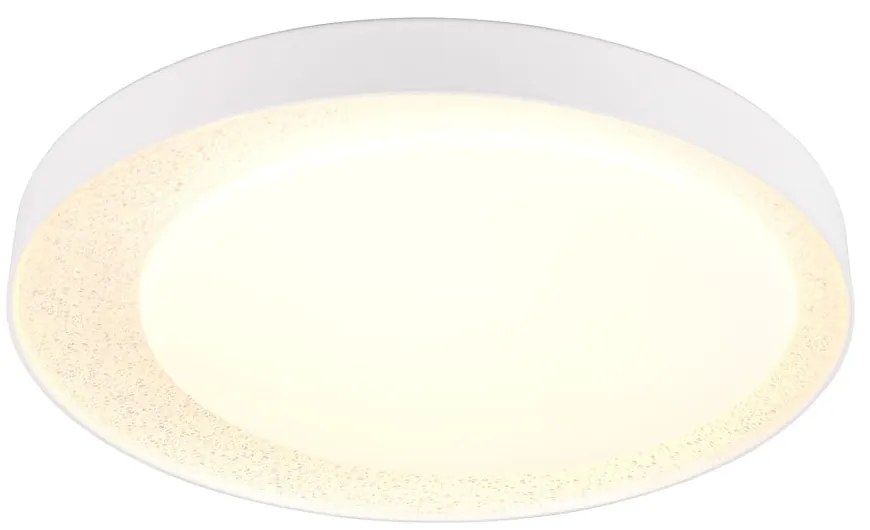 Бяло LED осветително тяло за таван ø 45 cm Aleta – Trio