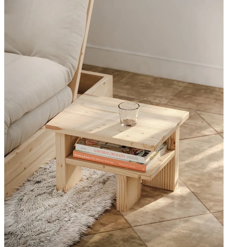 Странична масичка от масивен бор 34x45 cm Japan – Karup Design