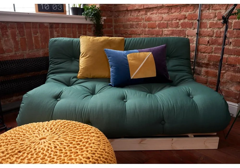 Тъмносив сгъваем диван 140 cm Roots – Karup Design