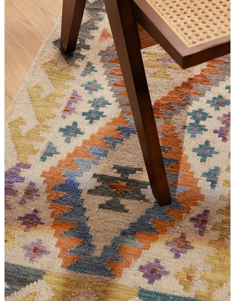 Двустранна/ръчно изработена вълнена пътека 60x190 cm Kamal Oasis – Nouristan