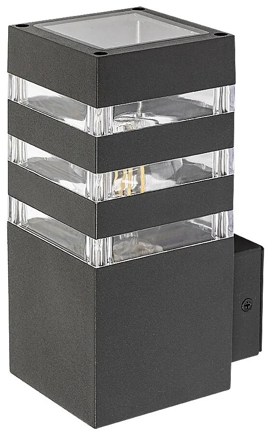 RABALUX 7379 Ankara външна лампа, IP44, E27 1X MAX 12W, черен - 7379