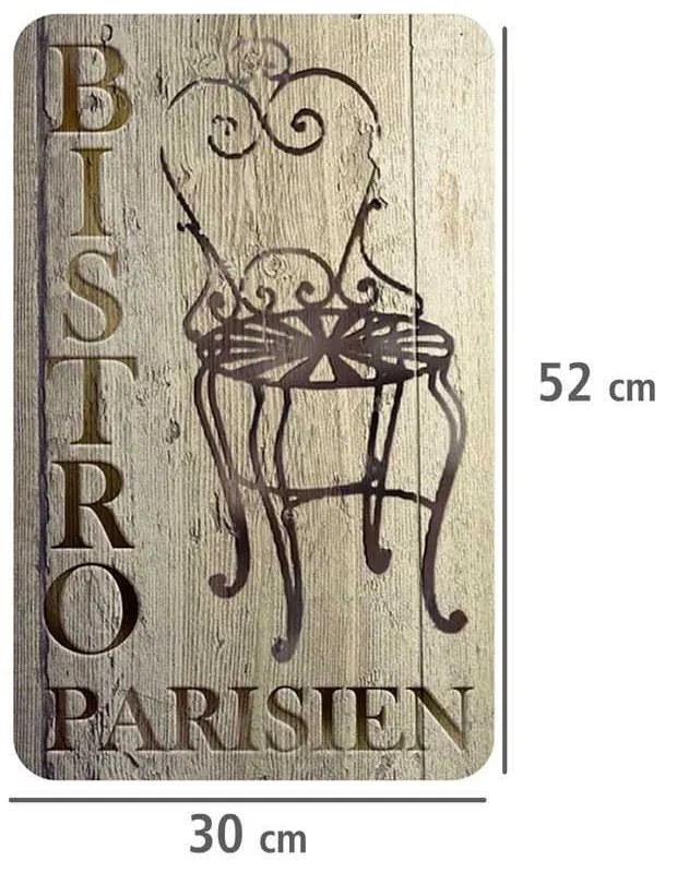 Комплект от 2 стъклени капака за печка, 52 x 30 cm Bistro - Wenko