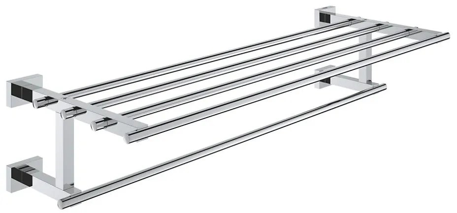 GROHE 40512001 - Мултизакачалка за кърпи ESSENTIALS CUBE 600 мм, полирано хромово покритие