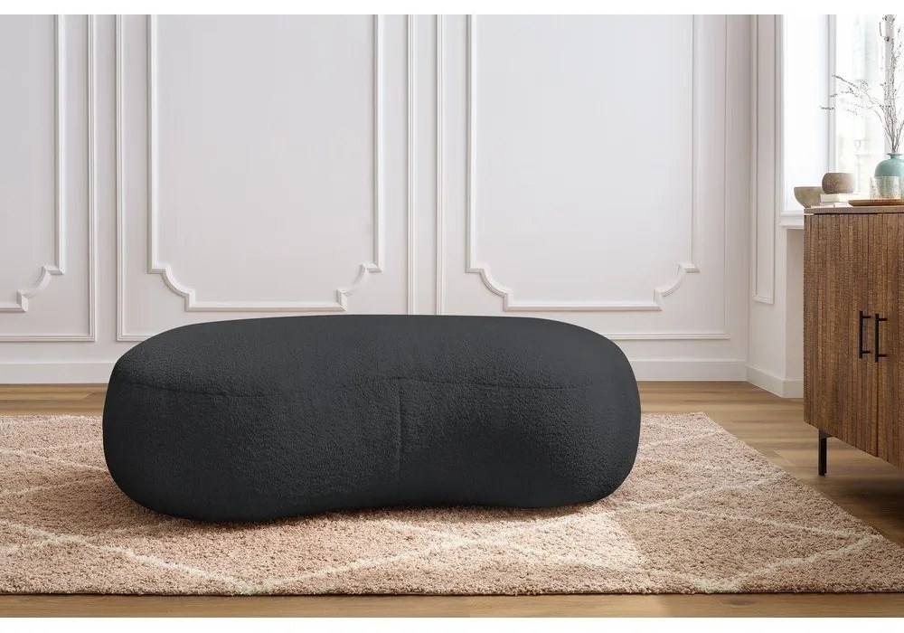 Тъмносива табуретка от букле Saint-Germain - Bobochic Paris