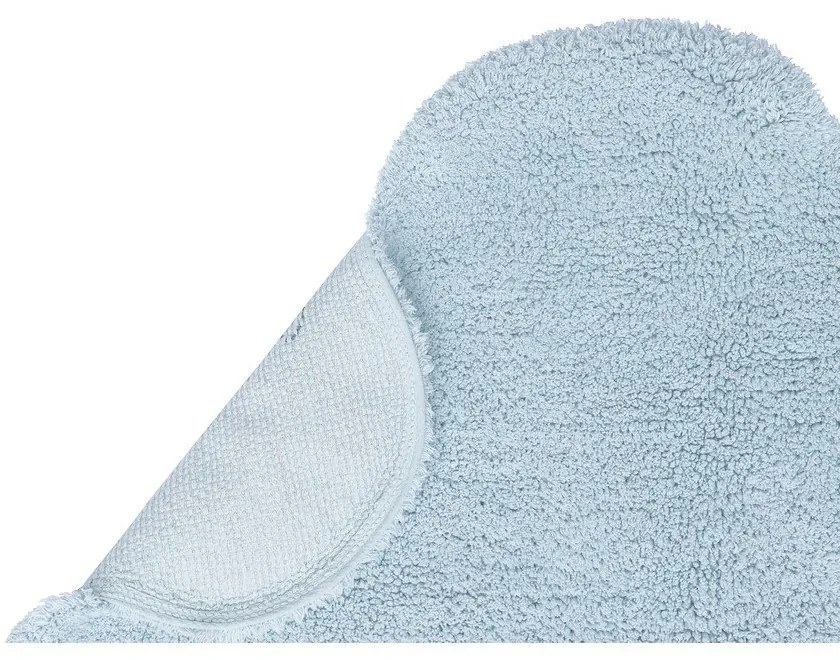 Светлосин ръчно изработен памучен детски килим подходящ за пране 70x100 cm Mini Dream – Lorena Canals