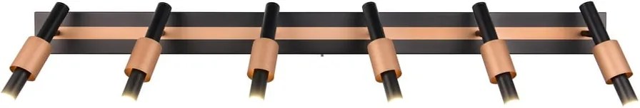 LED прожектор в черен и бронзов цвят 20,5x120 cm Ikaris – Trio Select