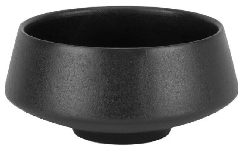 Horecano - Керамична купа конус ф13см 600мл ATLAS BLACK-(HC-56758)