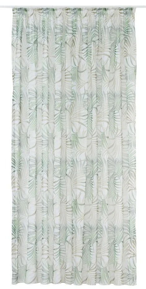 Зелено-бежова завеса 300x260 cm Palmas - Mendola Fabrics