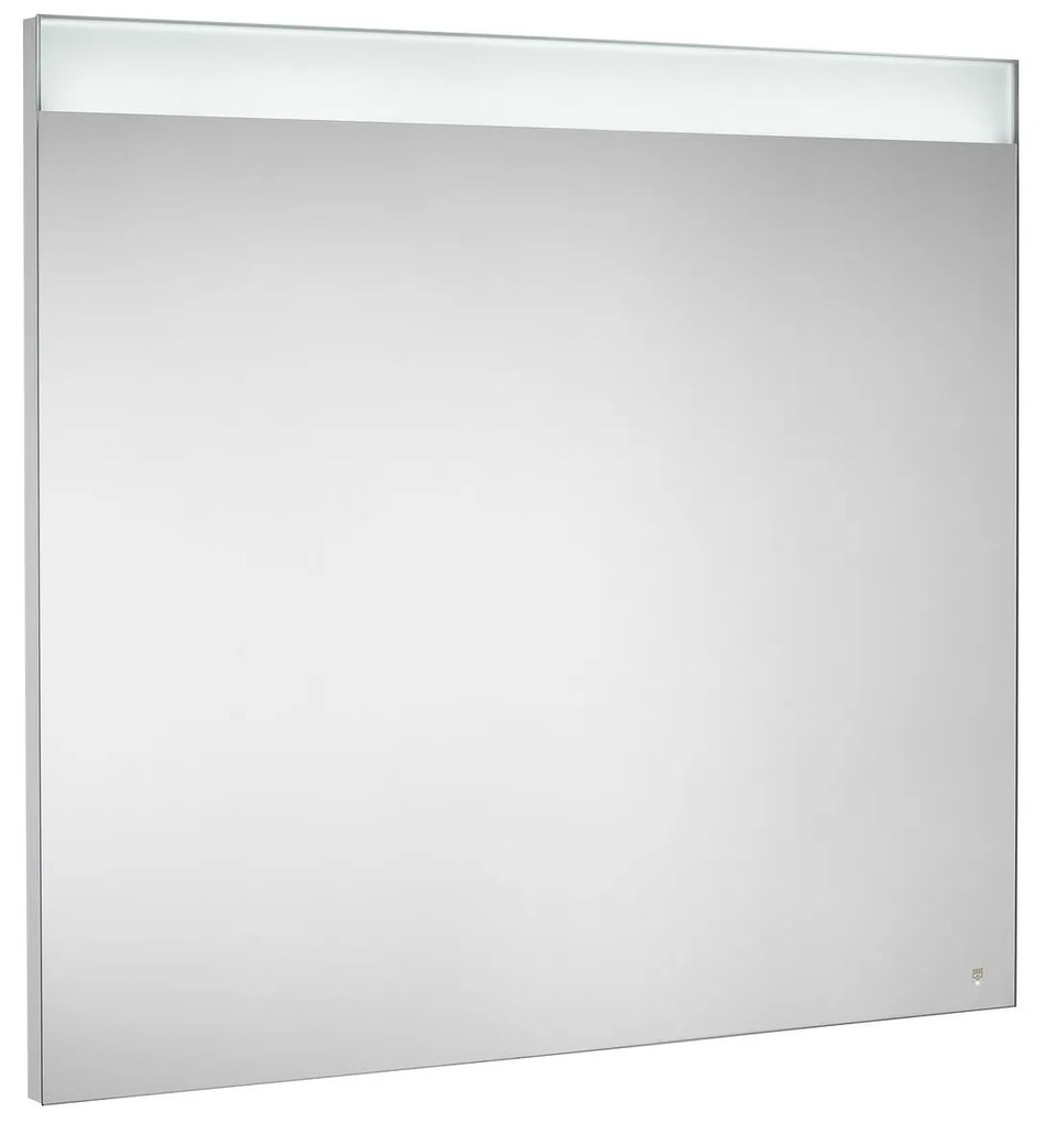 LED огледало за баня, 90х80см, Roca, A812265000, с противозамъгляваща плака