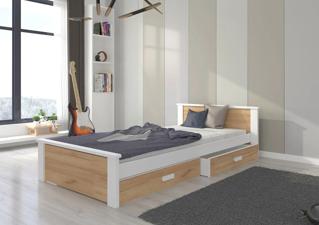 Детско легло Avanta-200 x 90-Leuko - Drus