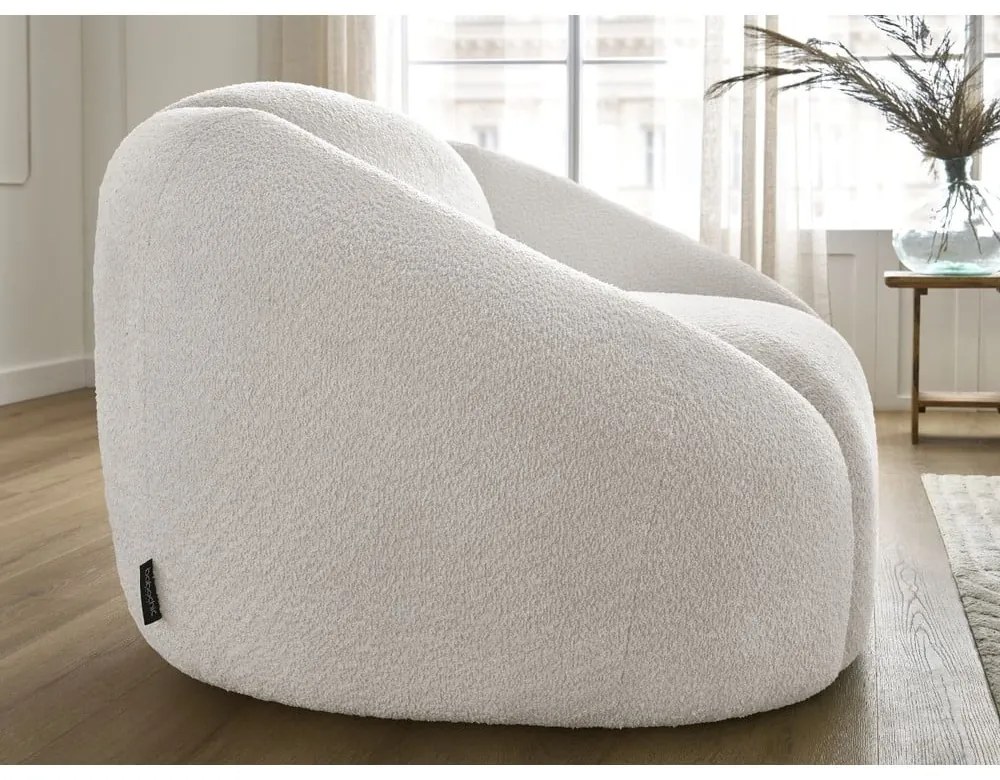 Бяло кресло от букле Tina – Bobochic Paris