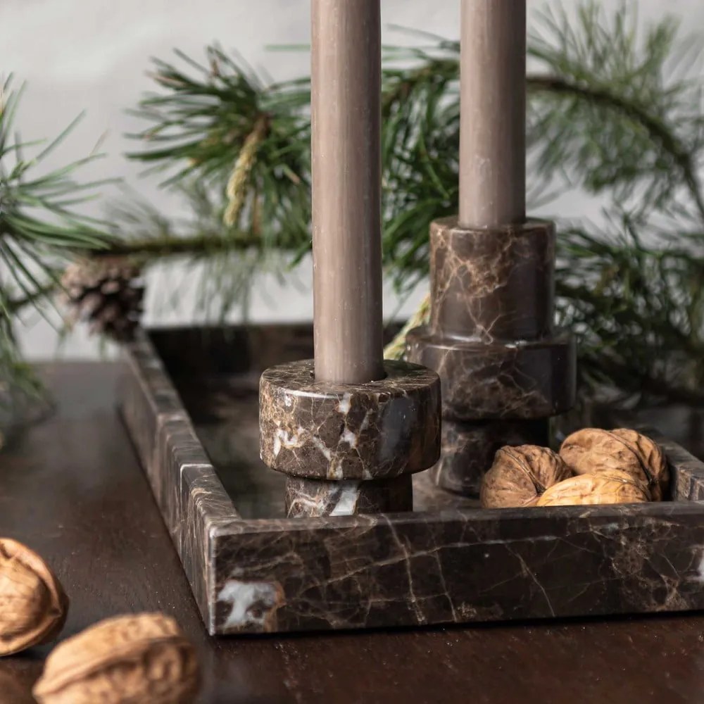 Мраморен декоративен поднос 16x31 cm Marble – Mette Ditmer Denmark