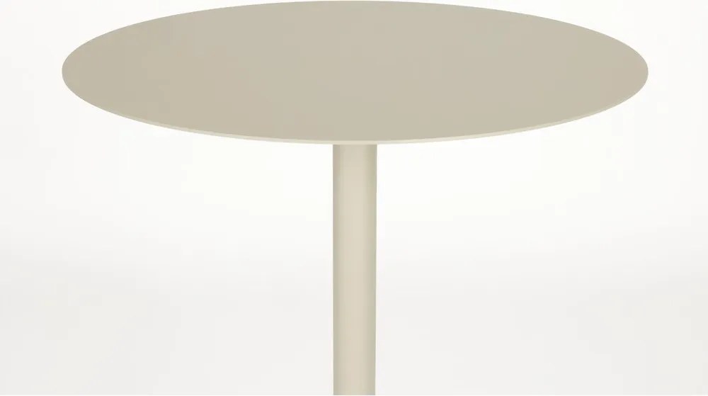 Стоманена кръгла бар маса ø 57 cm Snow – Zuiver