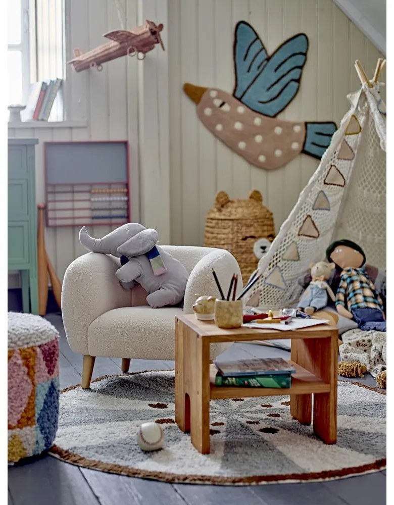 Бял детски стол Cade – Bloomingville Mini