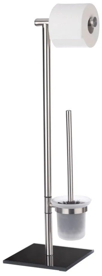 Държач за тоалетна хартия и четка от неръждаема стомана Lima - Wenko