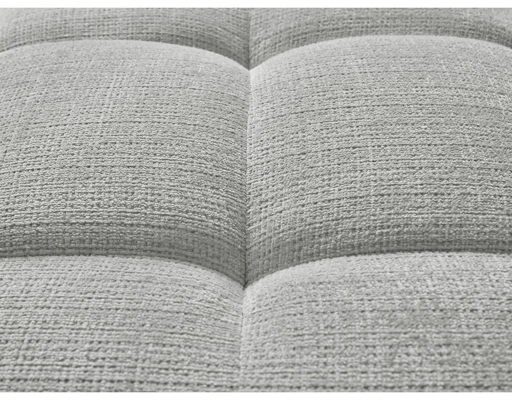 Светлосива шенилова табуретка Ivane – Bobochic Paris