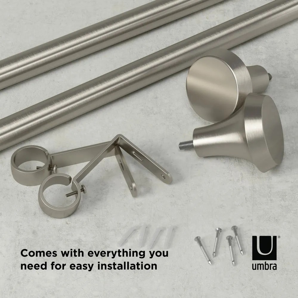 Стоманен разтегателен корниз 91 - 183 cm Ella - Umbra