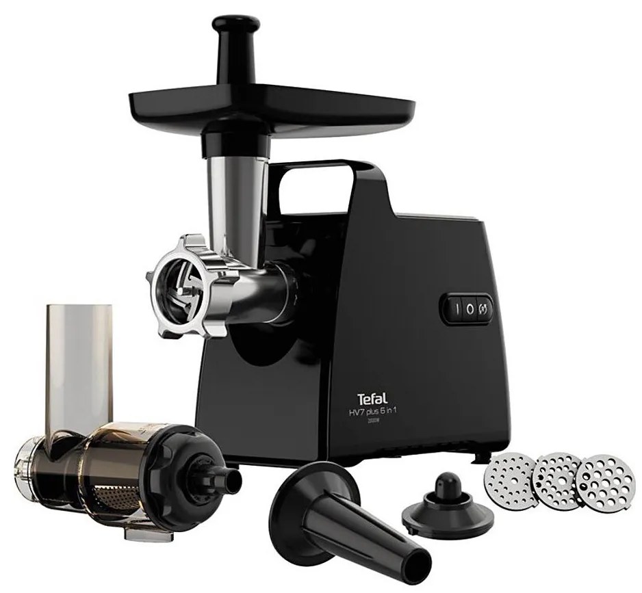 Tefal - Месомелачка 6в1 2000W/230V черен
