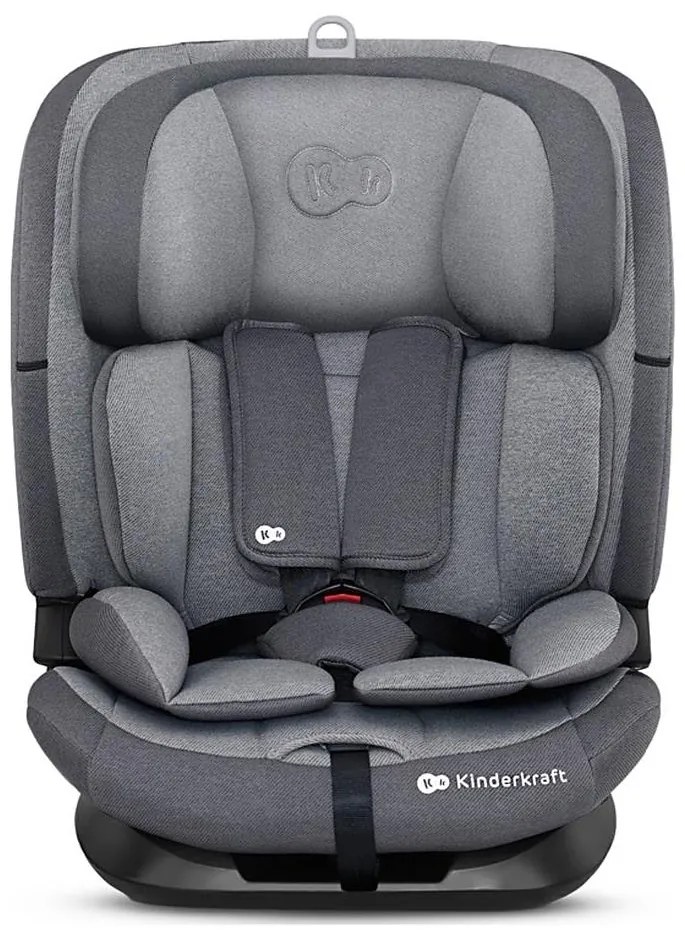 KINDERKRAFT - Седалка за кола ONETO 3 i-Size (76-150 см) + Isofix Cool сив